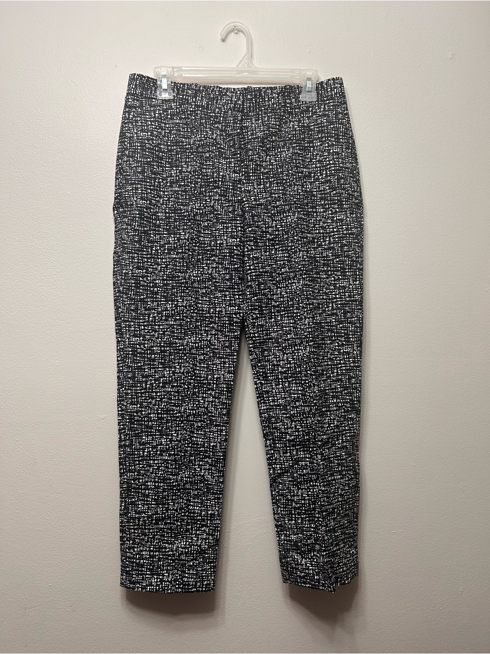 GAP Black & White Patterned Chinos